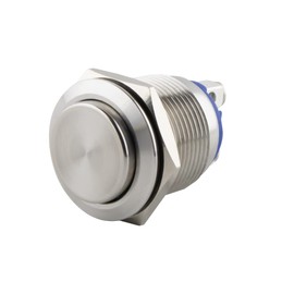 SeKi Stainless Steel Push Button Diameter 16 mm Touch Button Protruding Head Shape Screw Connection Bell Push Button