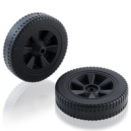 70-05-104 DGF493BNP DGF510SBP Wheels Grill Replacement Parts for Dyna Glo Grill Wheels DGH474CRP DGF510PBP-D DGH450CRP DGB515SDP-D DGF493PNP-D DGC313CNCP DGB463CNP Plastic Black BBQ Wheels 2 Pieces