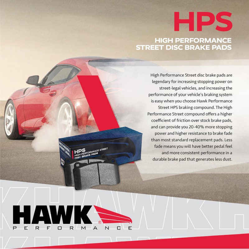 Hawk Performance HB111F.610 HPS Performance Street Brake Pads