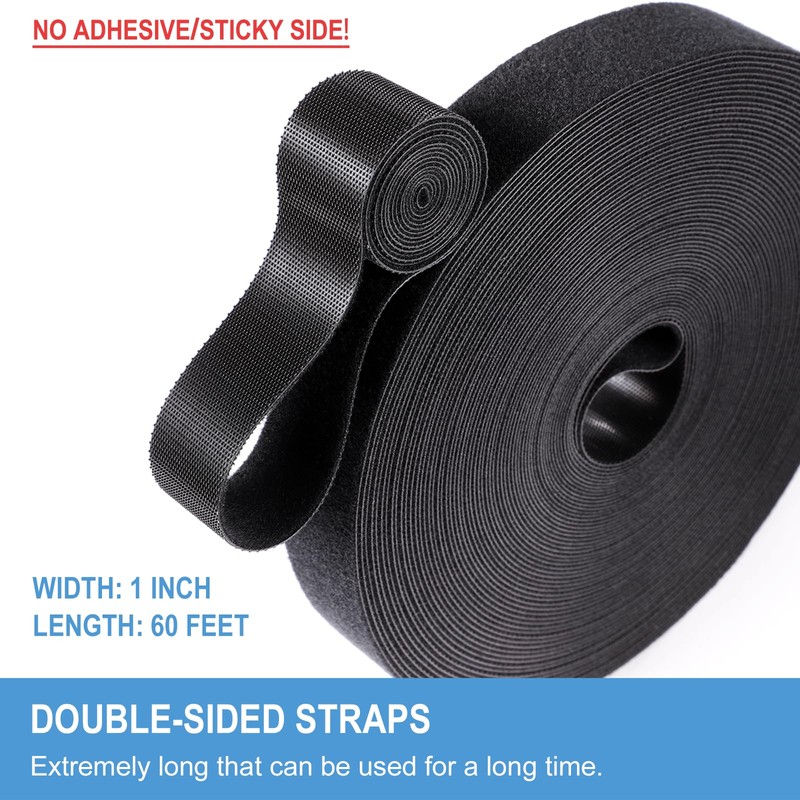 1 in x 60 ft Hook and Loop Roll |