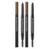 Tony Moly Easy Touch Auto Eyebrow 0.4g, 03 Dark Brown, 2 pcs / 토니모리 이지터치 오토 아이브로우 0.4g, 03 다크브라운, 2개