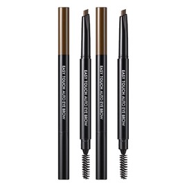 Tony Moly Easy Touch Auto Eyebrow 0.4g, 03 Dark Brown, 2 pcs / 토니모리 이지터치 오토 아이브로우 0.4g, 03 다크브라운, 2개