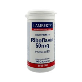 Lamberts Riboflavin 50mg 100 Capsules