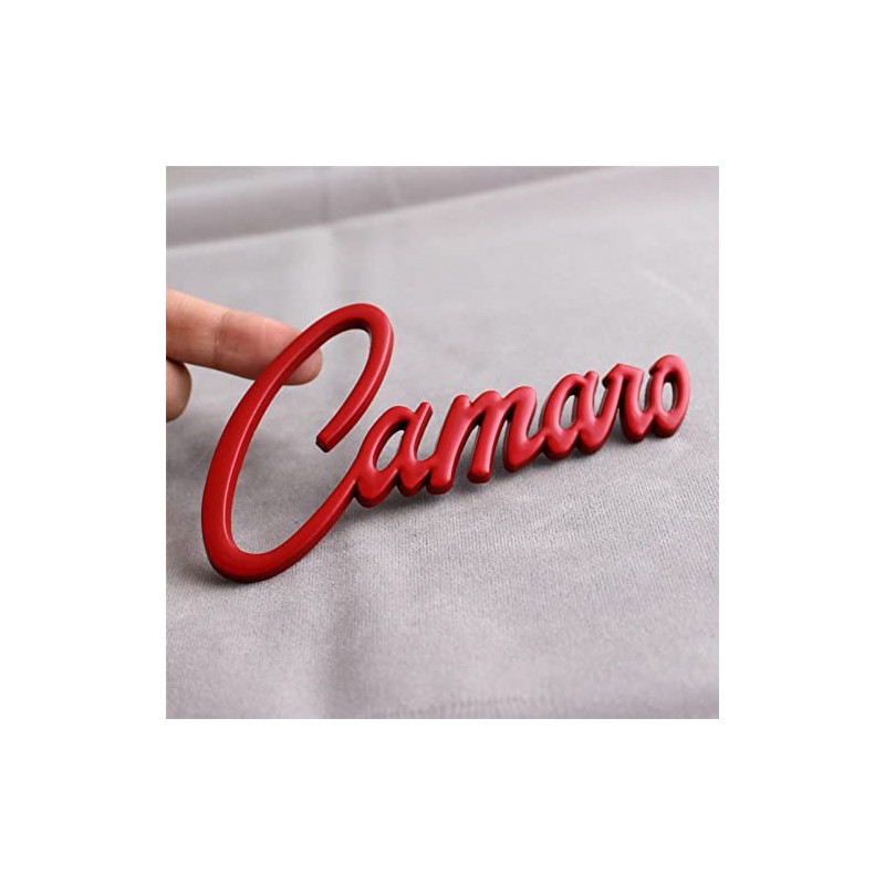 1Pc Camaro Badge Emblem 3D Metal Decal Sticker Letter Replacement