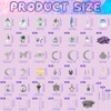Jokureao 400Pcs Crystal Suncatchers Kit, DIY Suncatchers for Windows, Garden,
