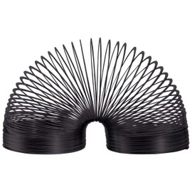 Collector’s Slinky The Original Walking Spring Toy, Black Metal Slinky, Party Favors, Fidget Toys, Kids Toys for Ages 5 Up by Just Play