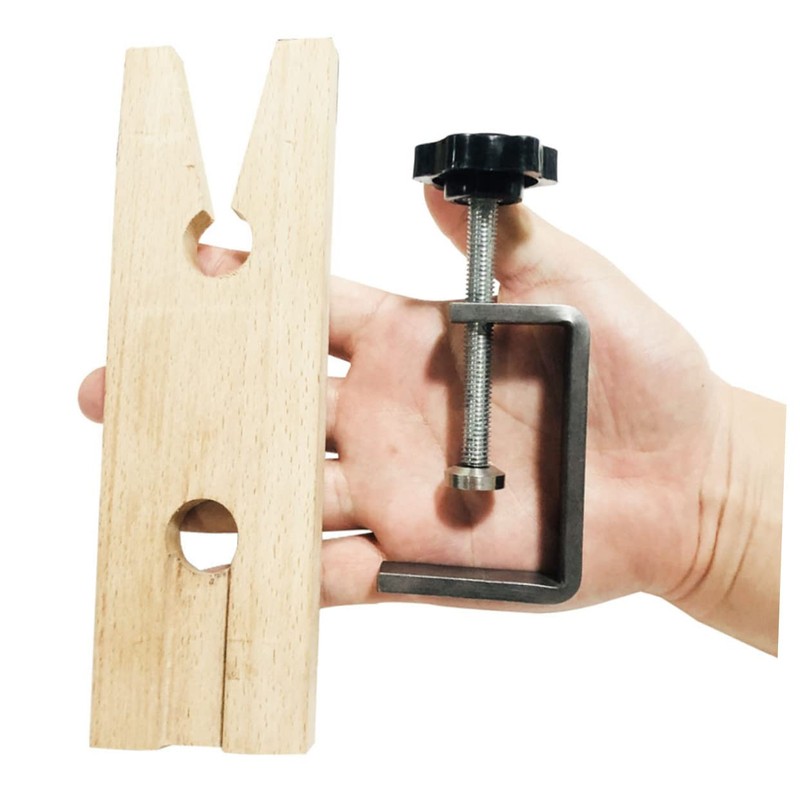WOONEKY 1 Set Fence Clamps Woodworking Clips Tool Kit for