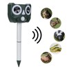 MultiFunctional Solar Ultrasonic Animal Repeller Outdoor Mouse Bird Repeller Device