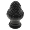 FDXGYH Brass Lamp Finial Solid Lamp Finial Cap Knob black
