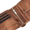 Fa.Volmer Men's Leather Wallet with RFID Protection - Extra Sturdy
