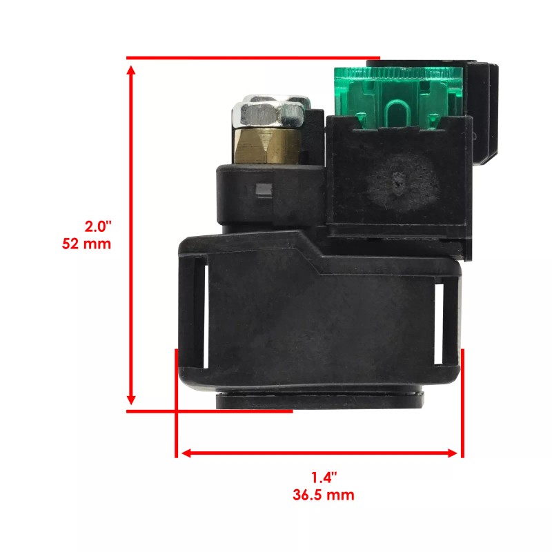 Caltric Starter Relay Solenoid for Suzuki 31800-21E20 Relay Starter Motorcycle