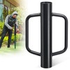 Fence Post Driver, 17 Inch Post Driver with Handle, 2.7