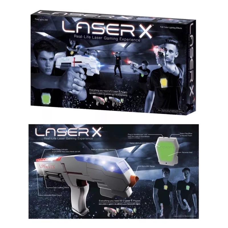 LASER X Real Life Laser Tag Game Gaming Experience -