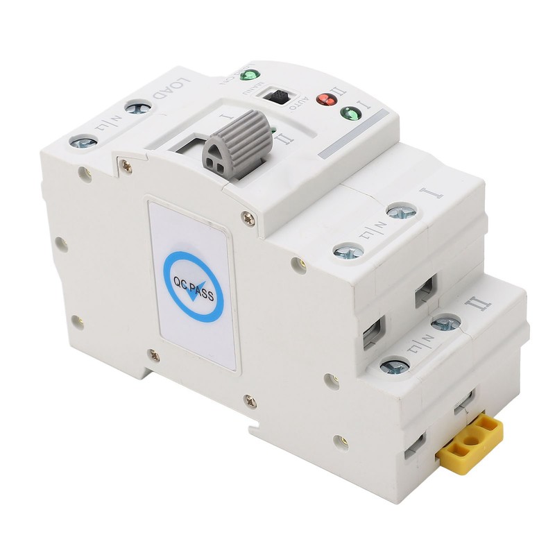 Dual Power Automatic Transfer Switch 2P 10A Millisecond Switching Generator