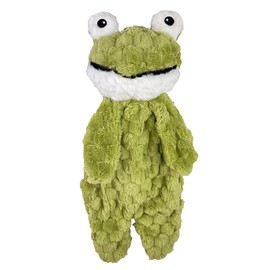 Pet Lou Fuzzy Friends - Frog, Green, 16-inch Length