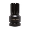 Steelman 1-inch Square to #5 Spline Drive Impact Socket Adapter