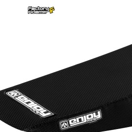 Enjoy MFG 2009 -2025 KAWASAKI KLX 250 S SF Klx 300 Gripper Seat Cover ALL BLACK std.  #114