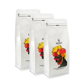 Rockafe Fito Paez Edition - 8.8 oz Bag of Peruvian Specialty Coffee - By Iky Store (Red Caturra and Bourbon) (2)