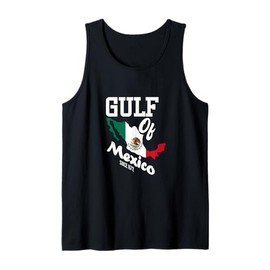 Gulf Of Mexico Since 1672 Historical Meme Mexican Flag Tank Top