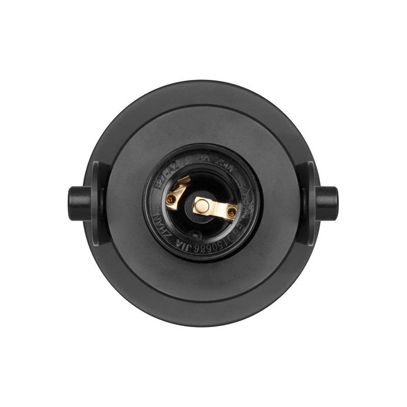 OSRAM 1906 Single Wall Spotlight, Aluminium, Black