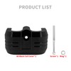 HDBUBALUS Ignition Coil Cover Fit For Harley Softail Standard Breakout