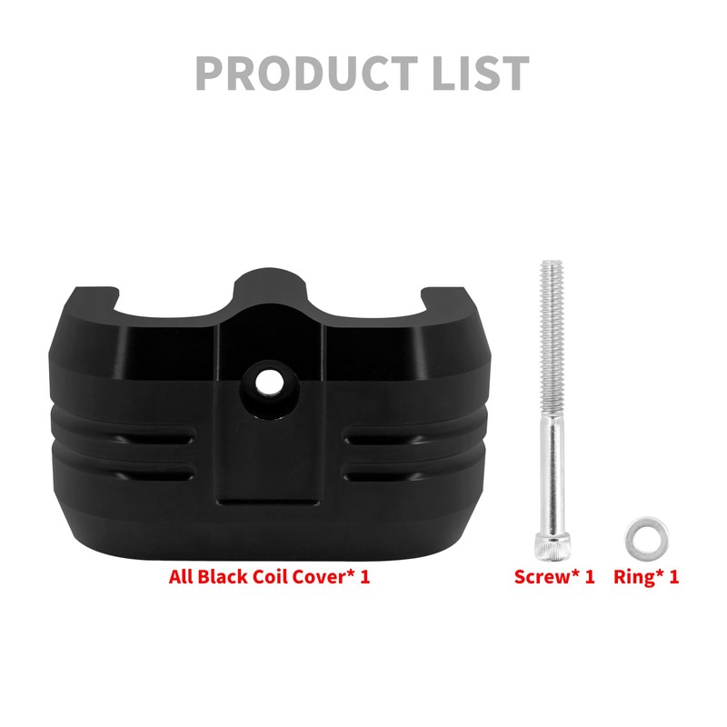 HDBUBALUS Ignition Coil Cover Fit For Harley Softail Standard Breakout