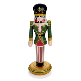 FUNBOY 3.5 FT Giant Inflatable Classic Nutcracker Christmas Decor, Indoor/Outdoor, Weatherproof, Weight Base