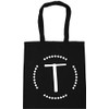 Hippowarehouse T Initial Tote Shopping Gym Beach Bag 42cm x38cm,