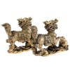 lachineuse Qilin Gold, Harz, 12 x 10 x 15 cm