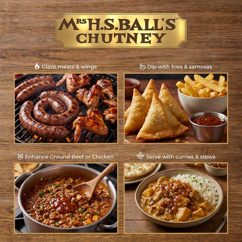 Mrs H.S. Balls Original Flavor Chutney, The Recipe That Survied