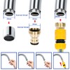 MAGLAUG Universal Kitchen Tap Hose Connector Fitting Set, Mixer Tap
