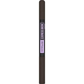 Maybelline New York Express Brow Satin Duo Augenbrauenstift und -puder in Nr. 05 Black Brown, schwarzbraun