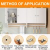 Framad 100 Pcs 7mm and 5mm Shelf Support Pegs, Metal
