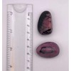 Rhodonite A- Grade Large Crystal Tumbled Stone, 3-3.5 cm -