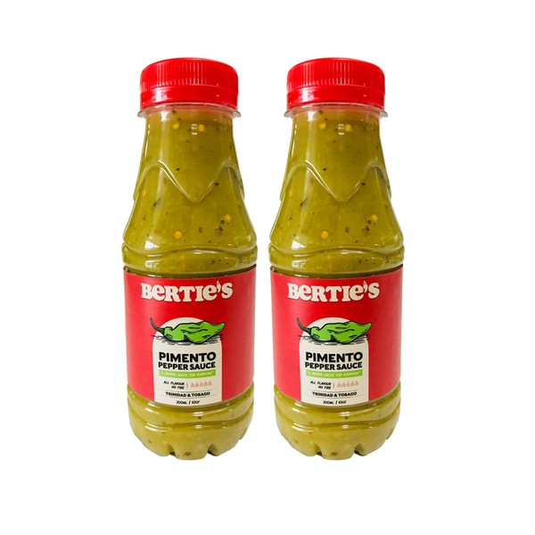 Bertie's Pimento Sauce 300ml (Pack of 2)
