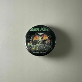 Unbranded Over Kill Under The Influence 1.25" Button O002B125 Pin Badge