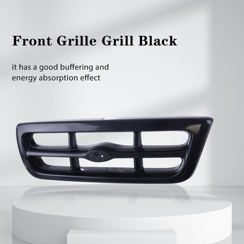 Titanium Plus Autoparts Front Grille Grill Black 1998-2000 Compatible With