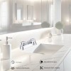 Meer Faucets By Cnx Mezcladora Cromada Para Lavabo (resistente Y