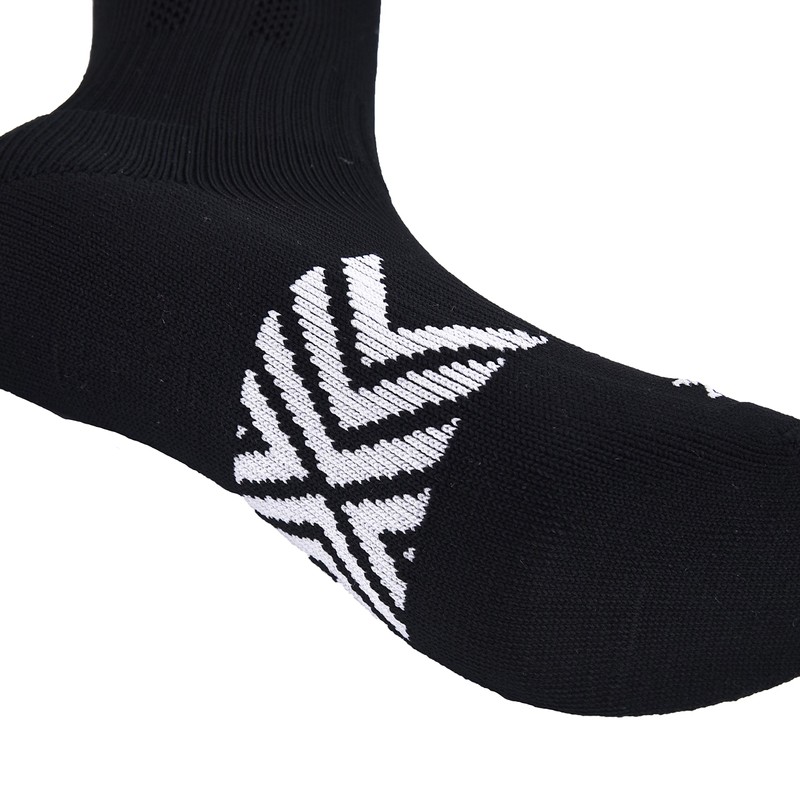 Laulax Boys Seamless Toe Coolmax Football Socks, Black, 8 Years
