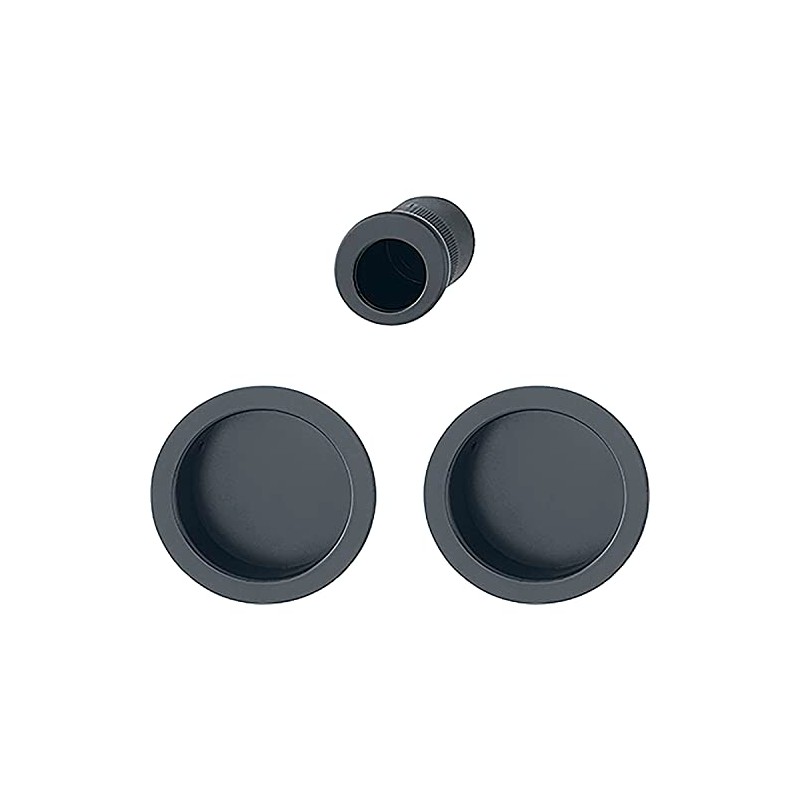 Hoppe Sliding Door Handle Set of 2 Blind Rosette BL