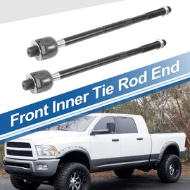 X AUTOHAUX 2pcs Front Inner Tie Rod Ends Kit for Dodge Charger 2006-2010 RWD Suspension Steering Tie Rod End for Chrysler 300 2005-2010 Drag Link No.EV80702