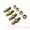 Motorcycle Rear Sprocket Pin Set with fixing nuts Length 38mm