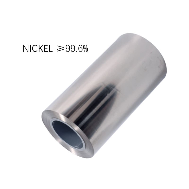 Pure Nickel Sheet Pure Nickel Strip 1000x100x0.3mm (39.37"x3.94"x0.0118") 99.6% Nickel