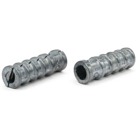 5/16" Lag Screw Shields/Short Style/Die Cast Zinc / 50 Pc. Carton