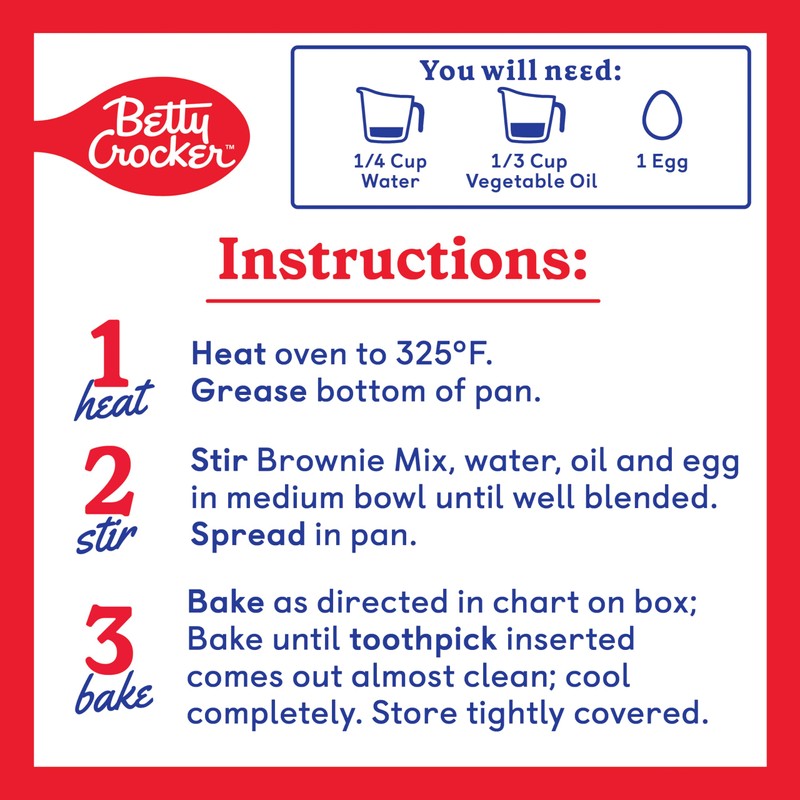 Betty Crocker Delights Triple Chunk Supreme Brownie Mix, 17.8 oz