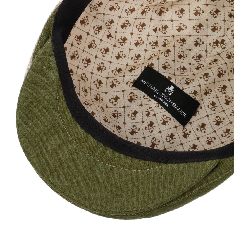 Mayser Philipp Leinen Flat Cap Zechbauer Peaked Cap Flat Cap