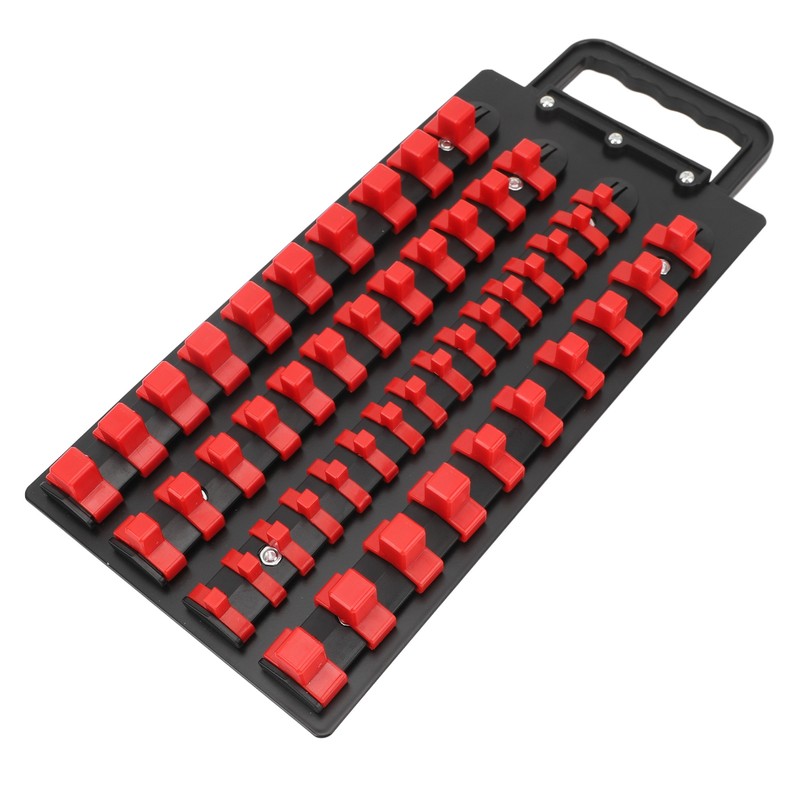 48 Piece Socket Organizer Tray 1/2 Inch X 14 Clips
