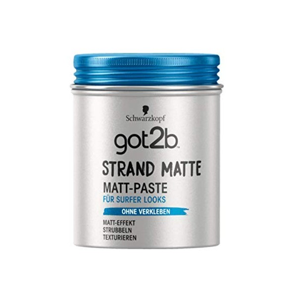 Schwarzkopf got2b Strand Matte Paste 100 ml