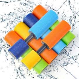 DERAYEE 6 Stück Schaum-Wasserpistole, Wasserpistole für Kinder, Sommer, Pool, Strand, im Freien zum Spaß