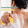2 PCS 2X Large Soft Honeycomb Bath Sponges,Extra Large Luxury